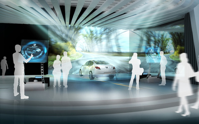 數(shù)字空間的動(dòng)態(tài)敘事 SGM上海車展空間設(shè)計(jì)與電腦動(dòng)畫的交匯